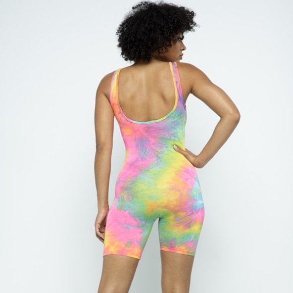 NWT TIE DYE ROMPER Lounge wear - Picture 2 of 6
